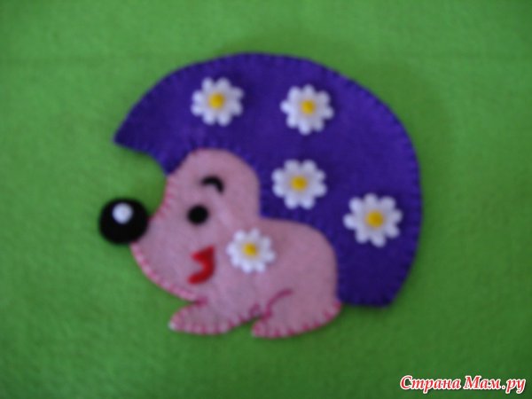 Аппликация из вискозных салфеток