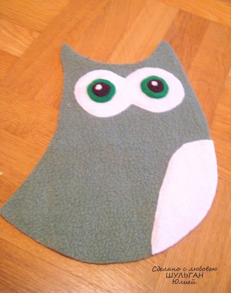 Аппликация из флиса для детей