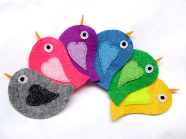 Поделки из фетра для детей