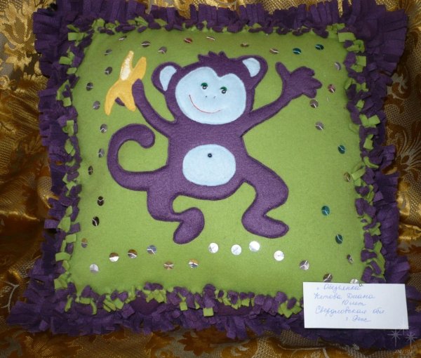 Аппликация на флисе