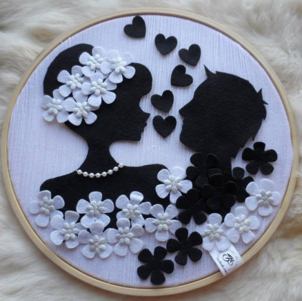 Панно из фетра своими руками