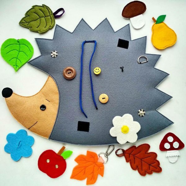 Из фетра для детей развивашки