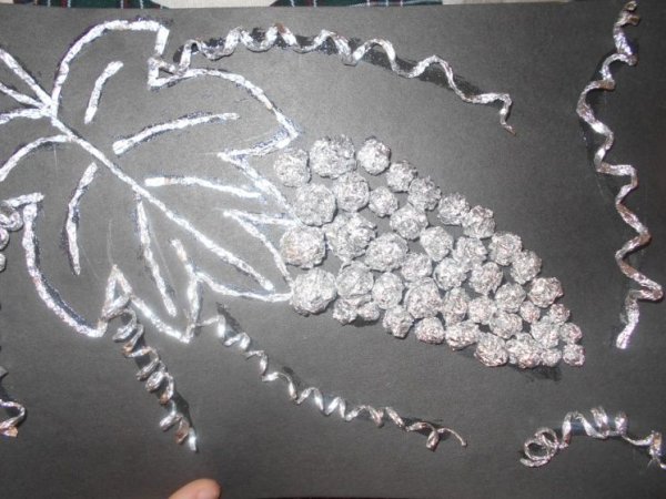 Панно из фольги