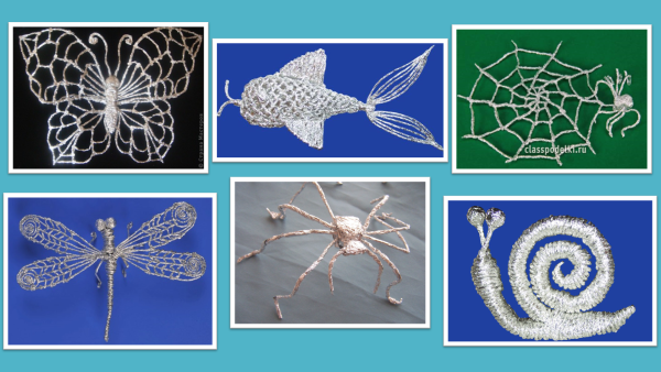 Плетение из фольги