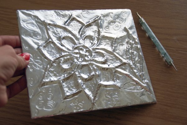 Чеканка на фольге для детей