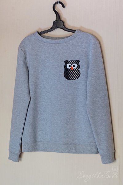 Аппликация из футера