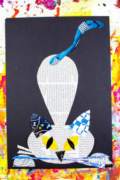 Поделка кошка