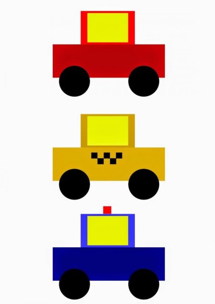 Аппликация грузовик