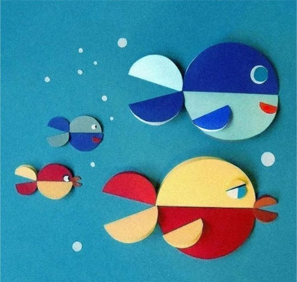 Поделки из цветной бумаги