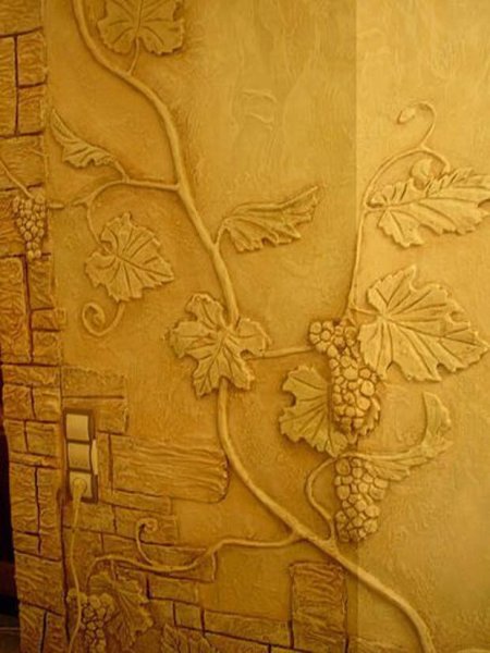 Художественная штукатурка стен