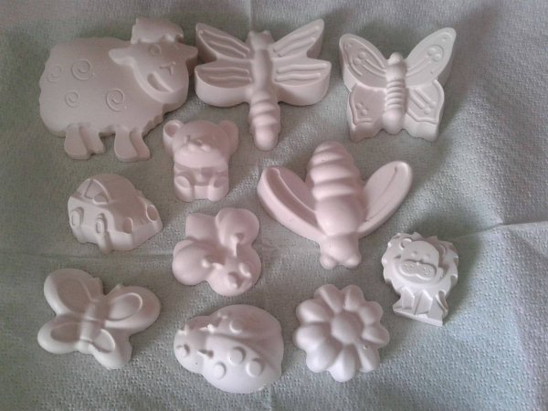 Формочки для поделок из гипса