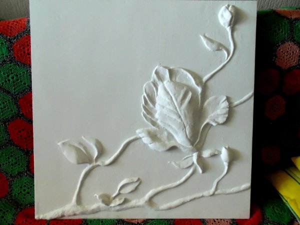 Объемные картины из гипса