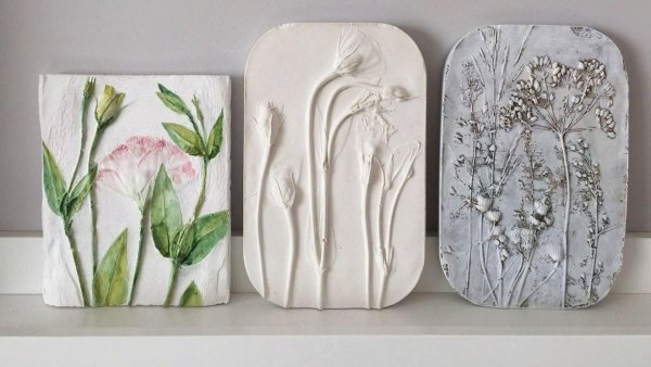 Гипсовое панно