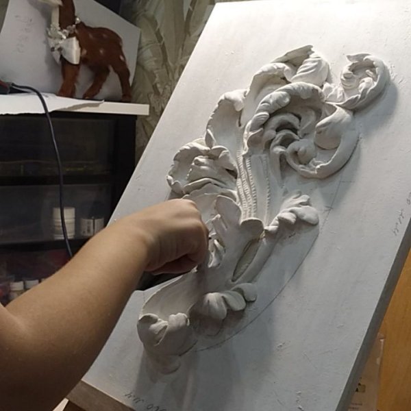 Гипс для лепки