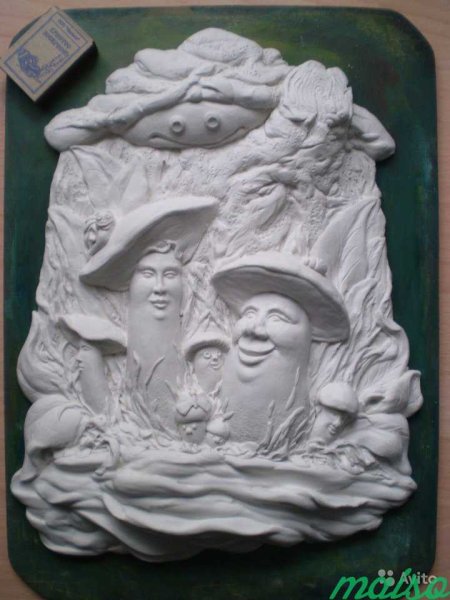 Панно из гипса