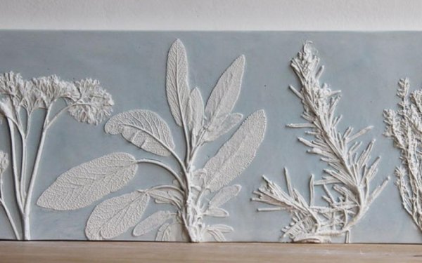 Рэйчел Дейн цветочные окаменелости из гипса методика