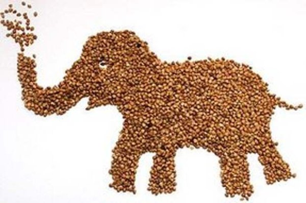 Поделки из крупы