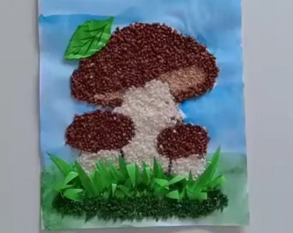 Поделки из крупы своими руками