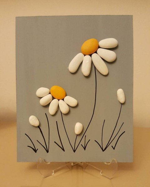 Поделки из камушков