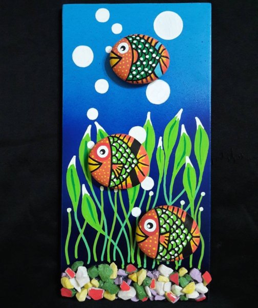 Поделка рыбка