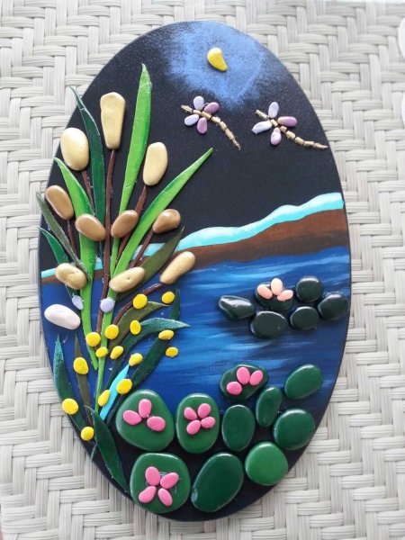 Поделки из камушков
