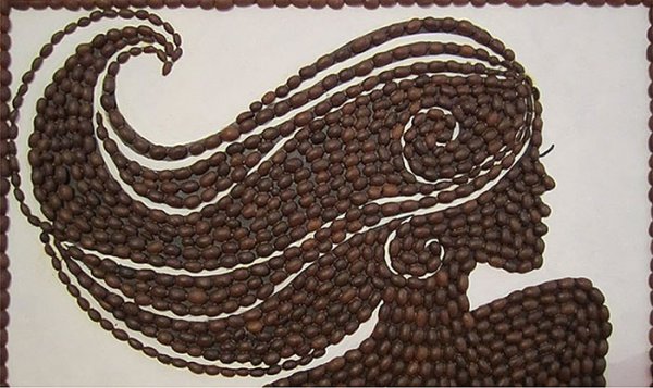 Поделки из кофейных зёрен