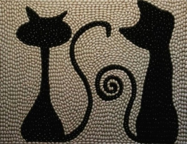 Трафареты для панно из кофейных зерен