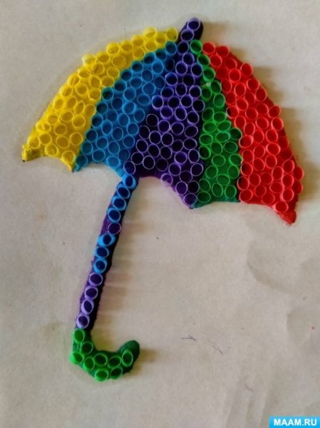 Поделки из коктейльных трубочек