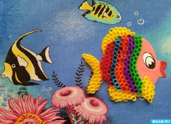 Рыбки. Аппликация