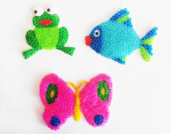 Поделки из трубочек