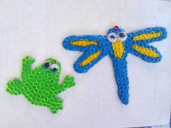 Поделки из коктейльных трубочек