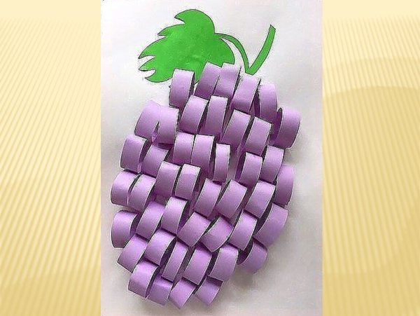 Объёмная аппликация из бумаги