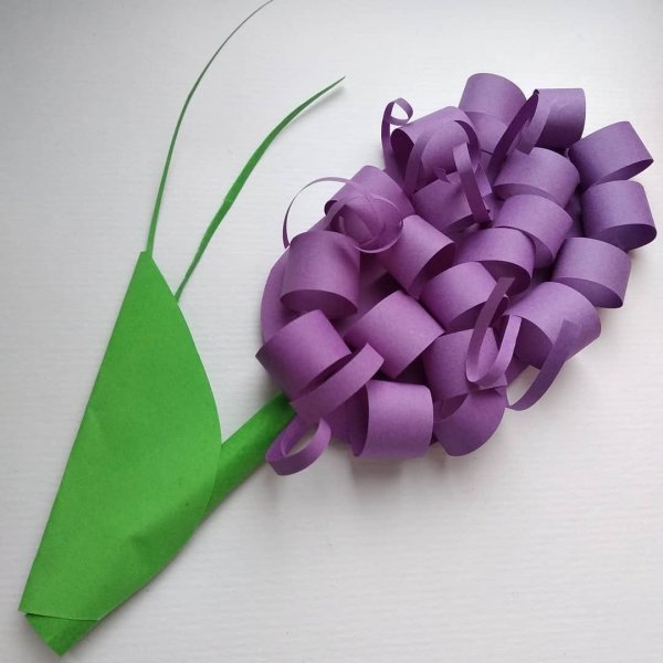 Цветы из цветной бумаги своими руками