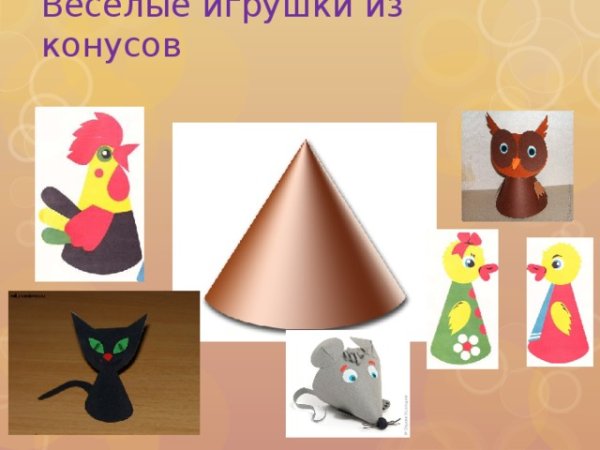 Конус игрушка