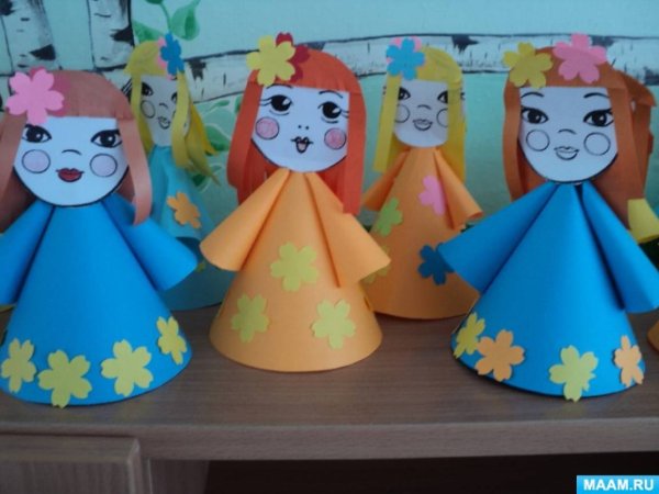 Конструирование из бумаги в подготовительной группе