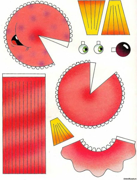 Игрушки из конуса