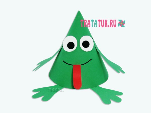Лягушка из конуса