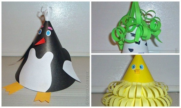 Игрушки на основе конуса