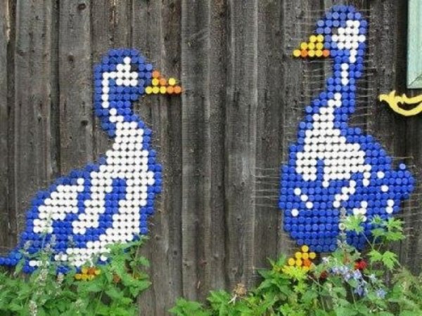 Поделки из бутылочных пробок