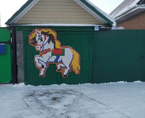 Забор для аппликации