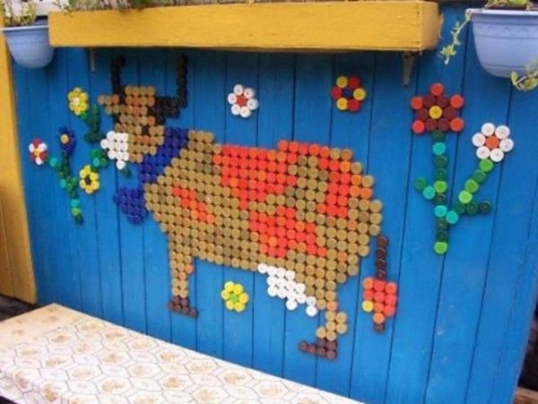 Изделия из пластиковых пробок