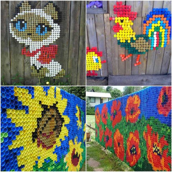 Поделки из пластиковых пробок