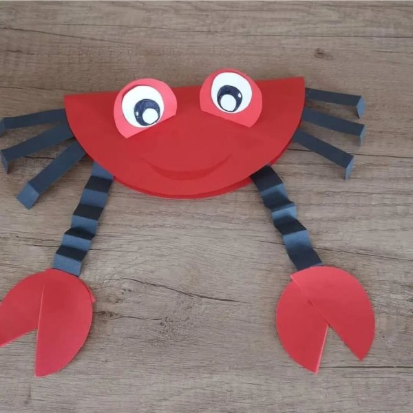 Поделки из цветной бумаги