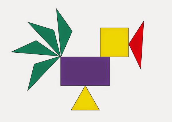 Составление из геометрических фигур