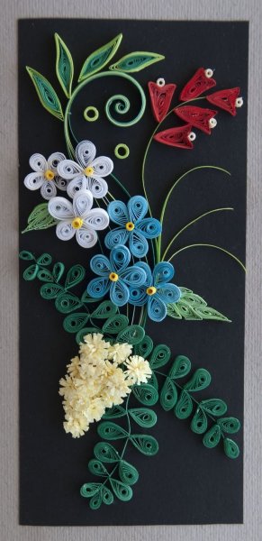 Аппликация квиллинг