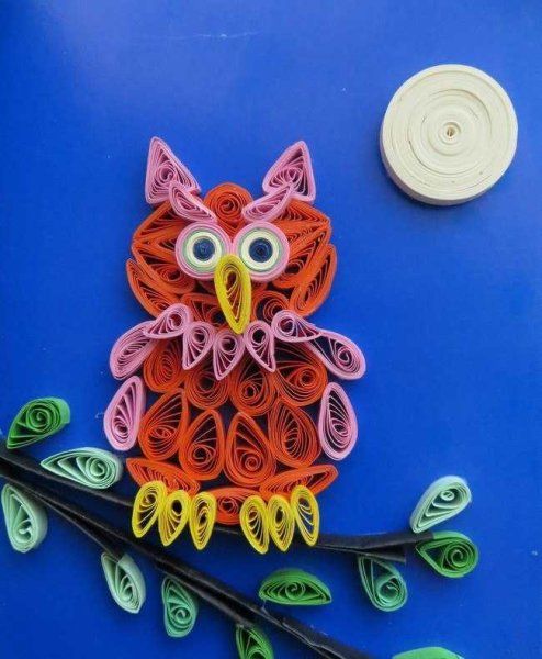 Аппликация квиллинг