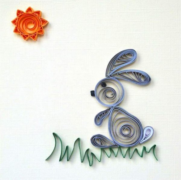 Квиллинг животные для детей