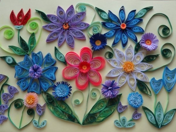 Аппликация квиллинг