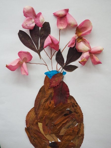 Поделки из лепестков