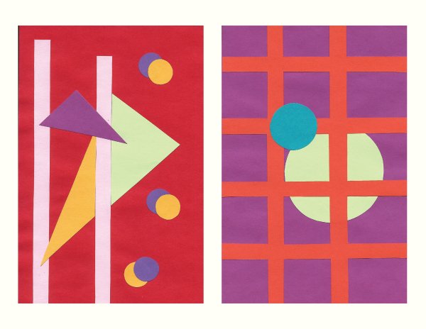 Композиция из геометрических фигур